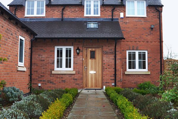 View this new build 4 bedroom family house project in Earl Shilton, with architectural design, planning support, landscaping and detailed design by Architectural Vistadesigns.