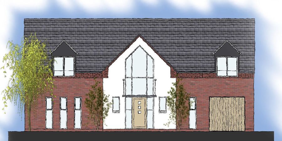 Spa Lane, Hinckley | New Build 4 Bedroom House Design