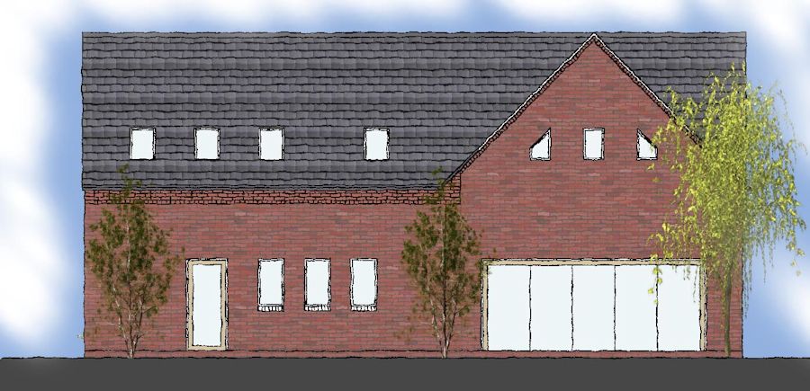 Spa Lane, Hinckley | New Build 4 Bedroom House Design